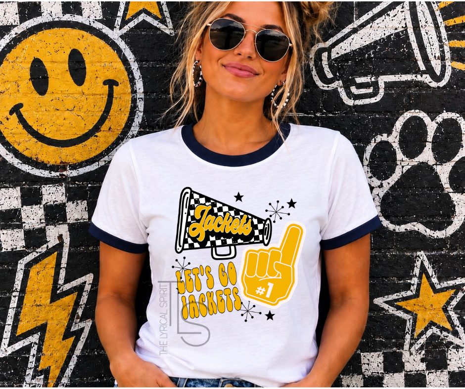 Let's Go Jackets Ringer T-Shirt