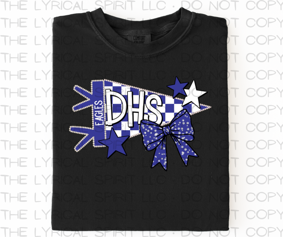 Eagles DHS Pennant Flag Custom Exclusive T-Shirt