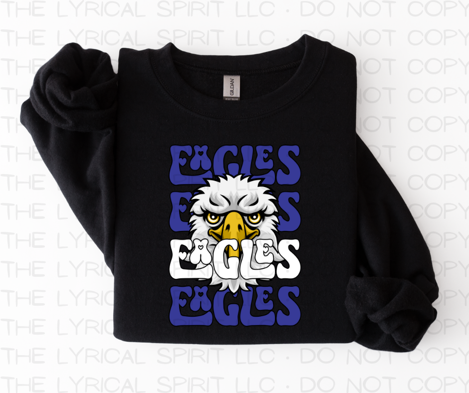 Eagles Mascot Custom Exclusive Sweatshirt