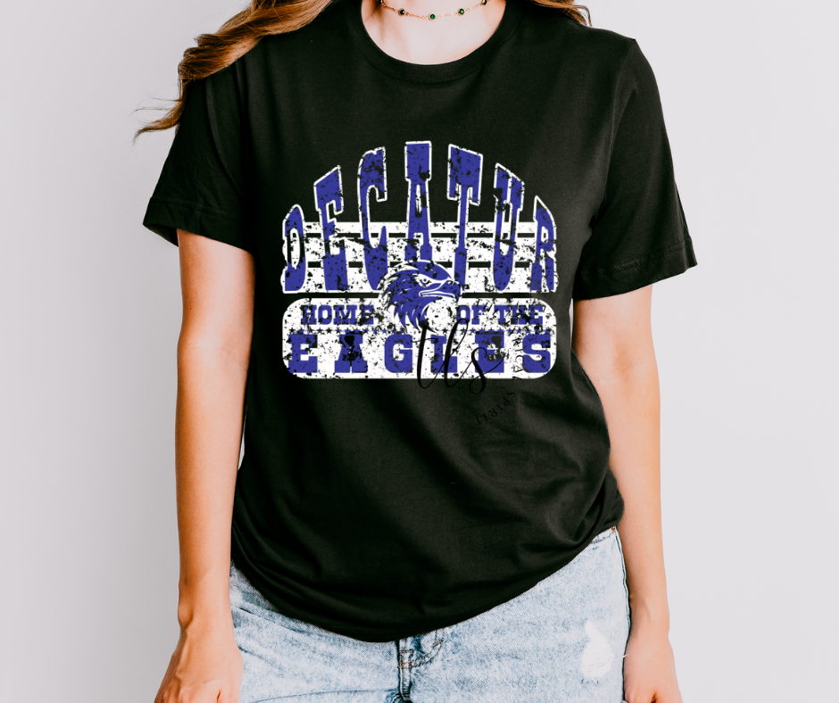 Vintage Home of the Eagles Custom Exclusive T-Shirt