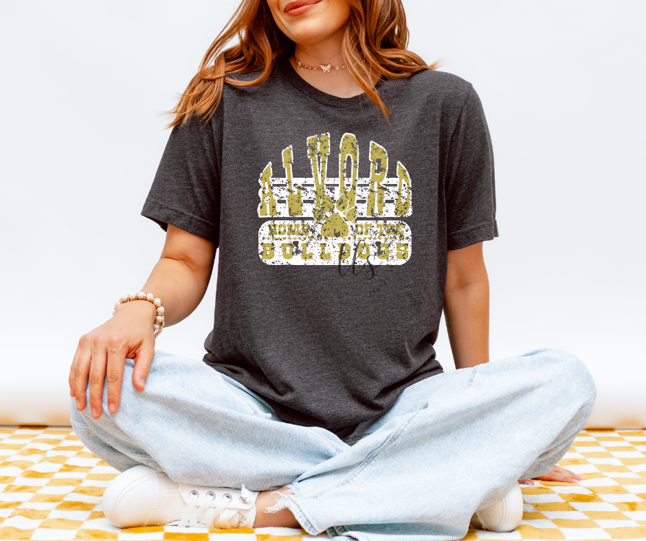 Vintage Home of the Bulldogs Custom Exclusive T-Shirt