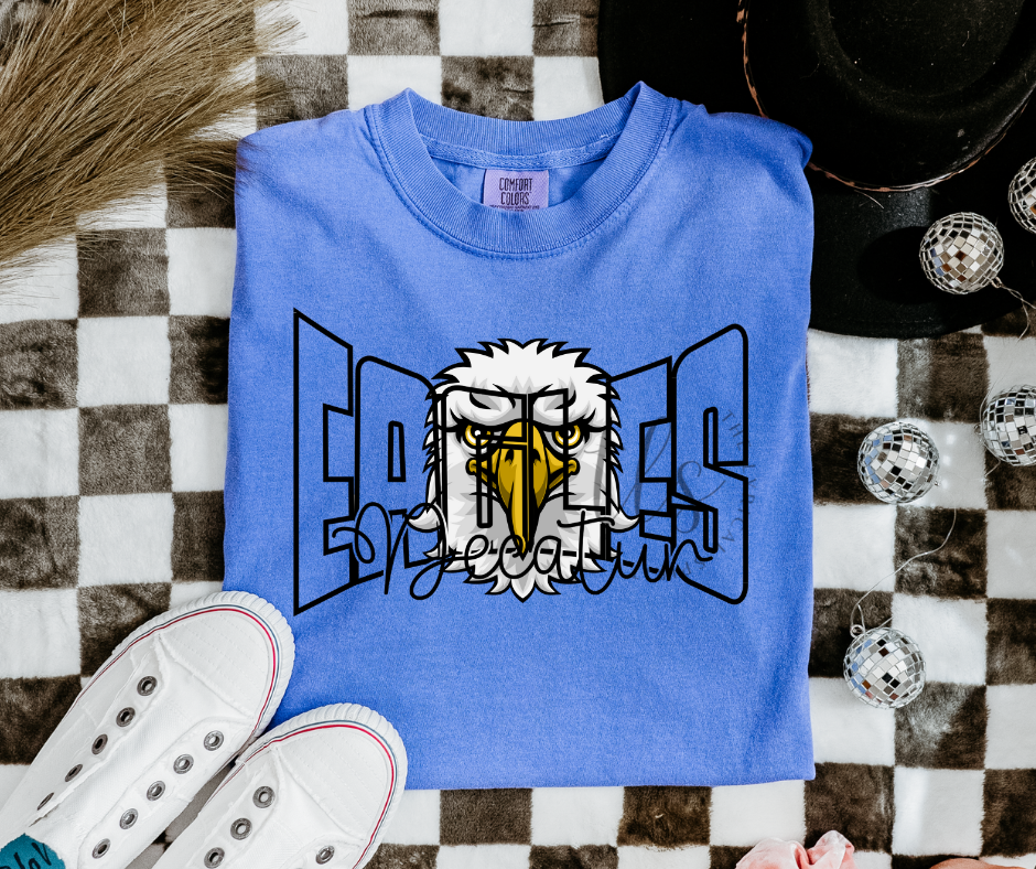 Decatur Eagles Mascot Custom Exclusive CC T-Shirt
