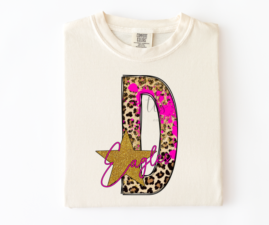 Leopard Decatur Eagles Custom Exclusive T-Shirt