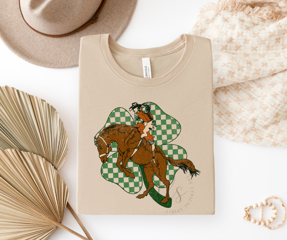 St. Patty’s Day Western Clover T-Shirt