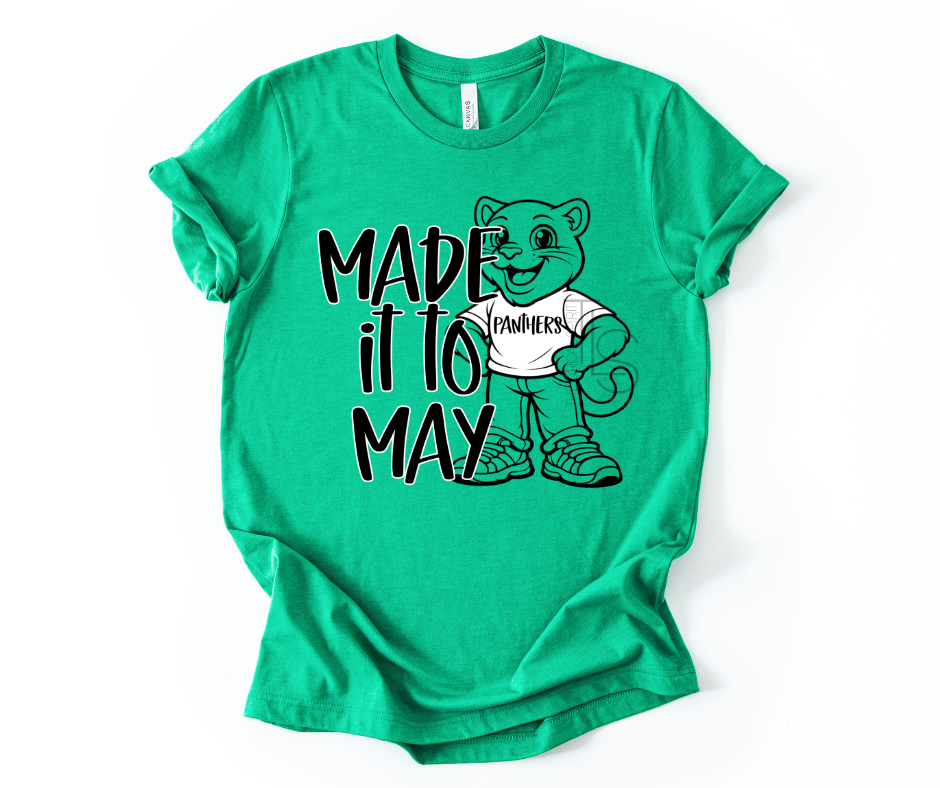 Made It To May Panther Custom Exclusive T-Shirt