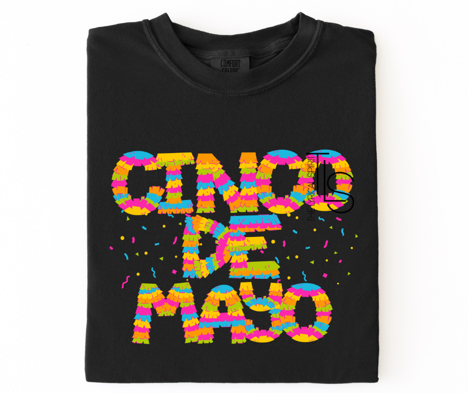 Cinco De Mayo Piñata Custom Exclusive T-Shirt