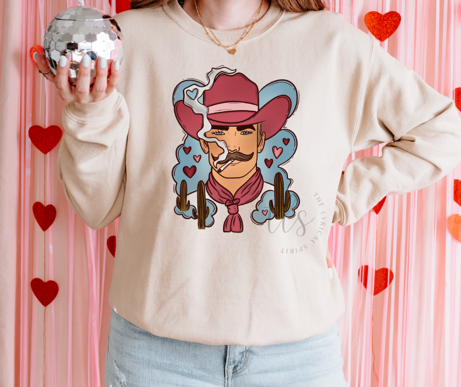 Cowboy Valentine's Sweatshirt