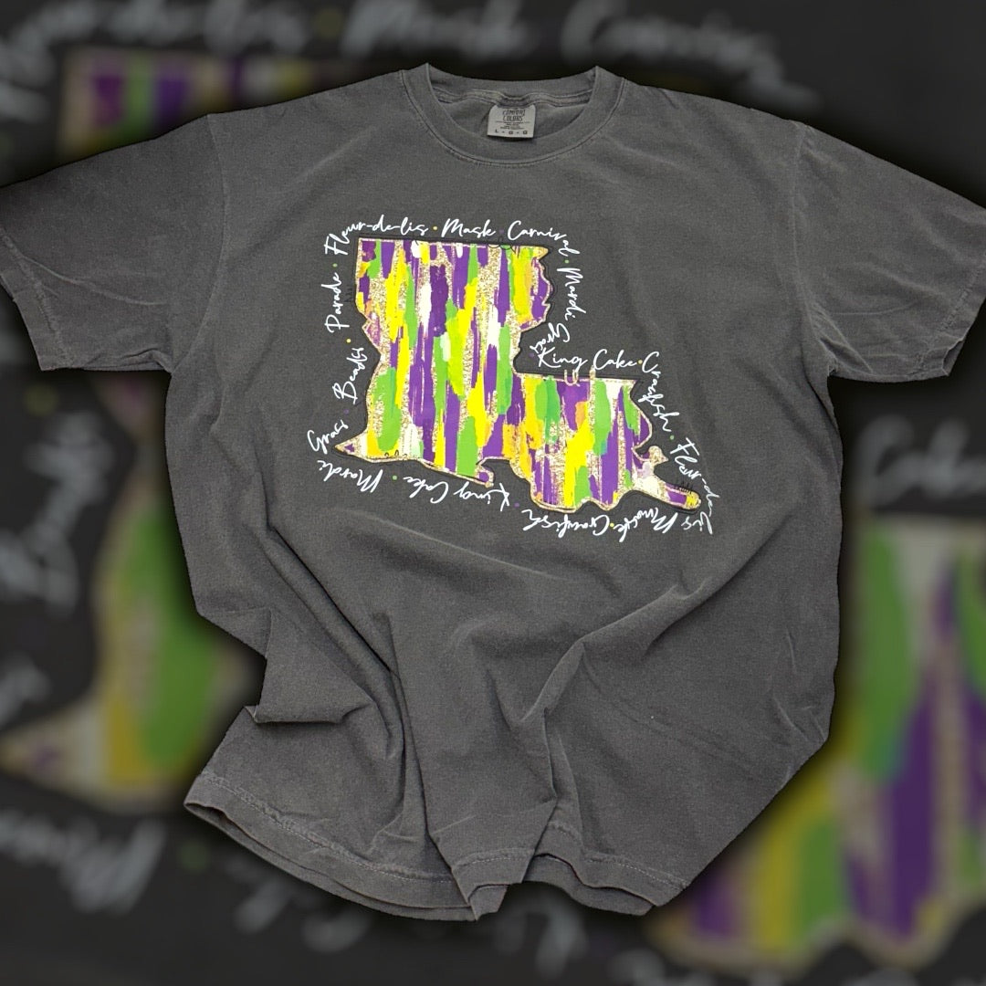 Mardi Gras Louisiana T-Shirt