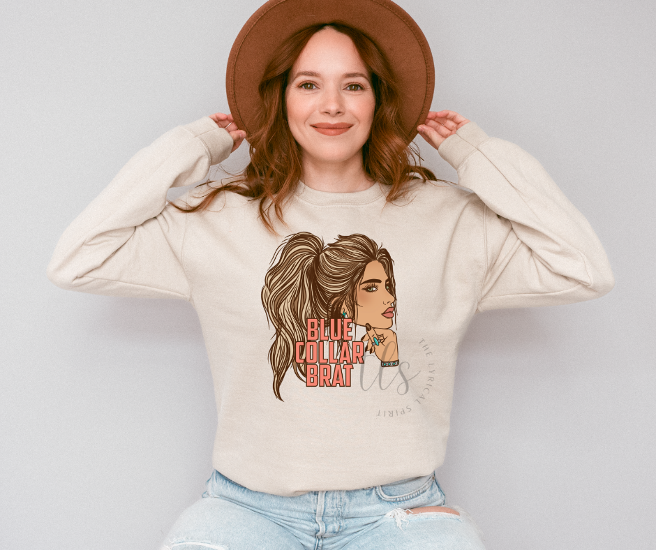 Blue Collar Brat Sweatshirt