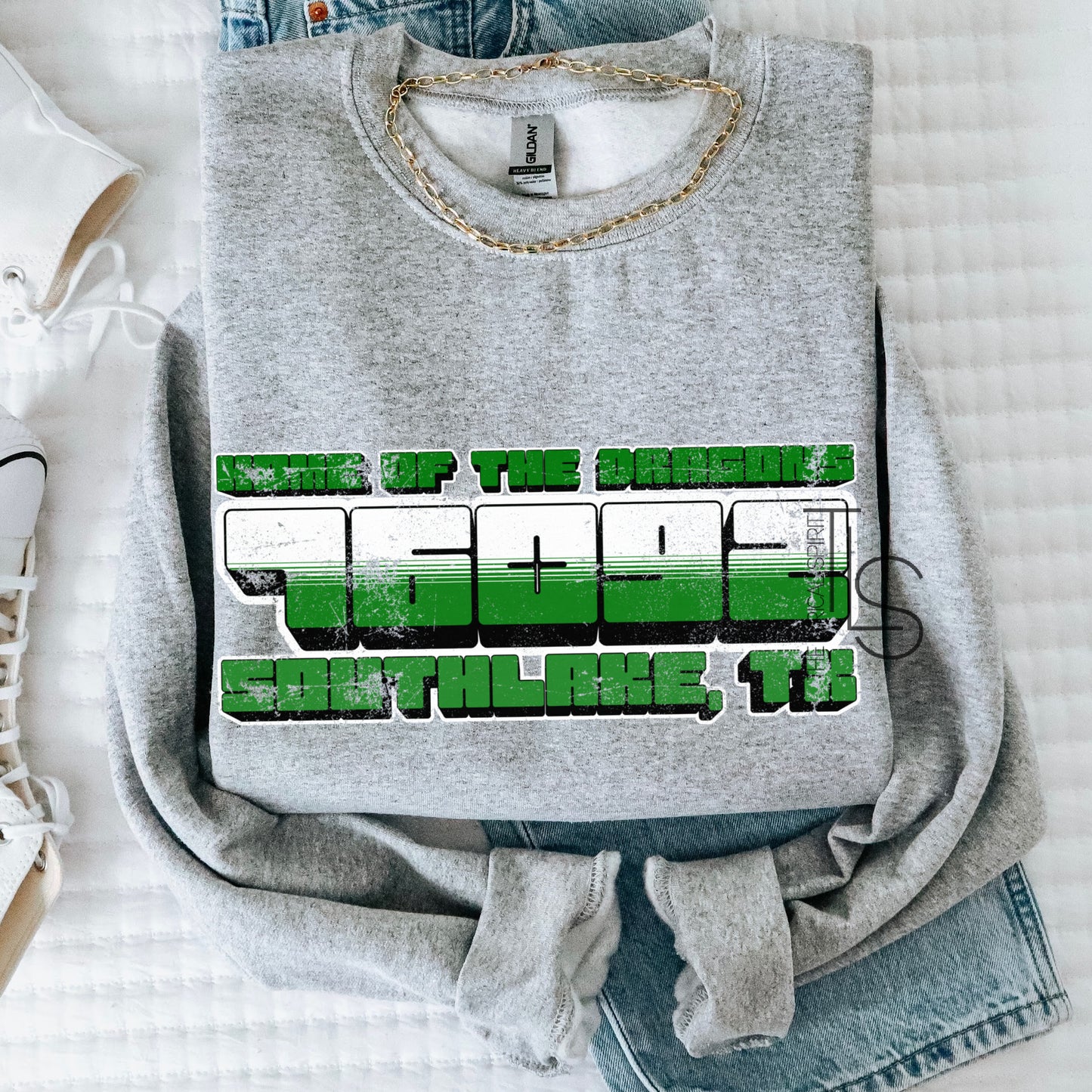Home Of The Dragons Southlake Zip Code Exclusive Spirit Sweatshirt