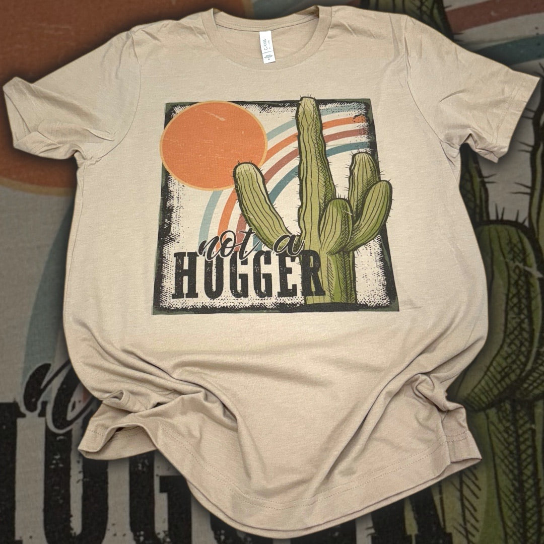 Not A Hugger Cactus T-Shirt