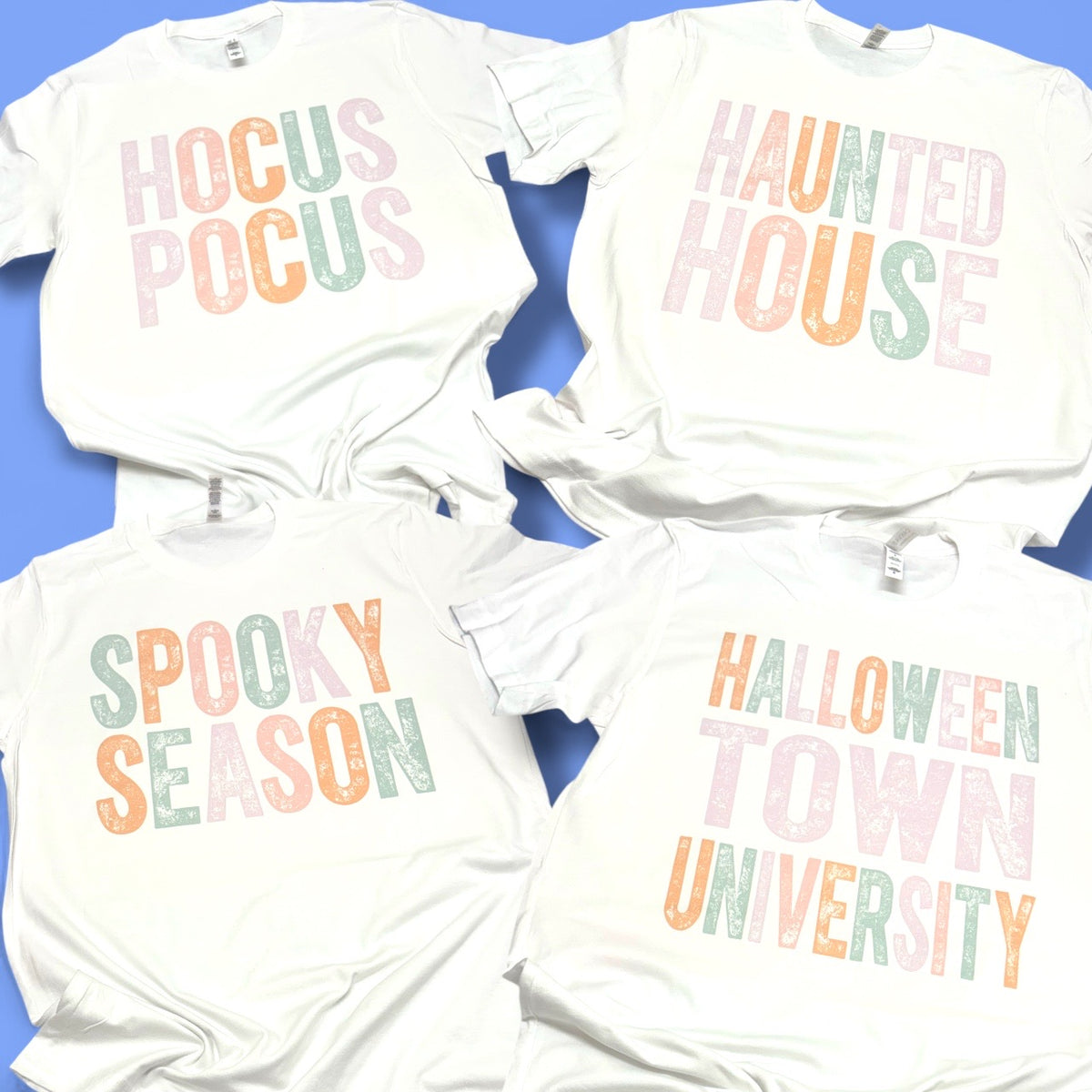 Halloween Distressed T-Shirts