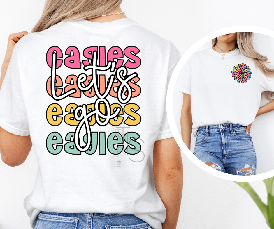 Let's Go Eagles Custom Exclusive T-Shirt