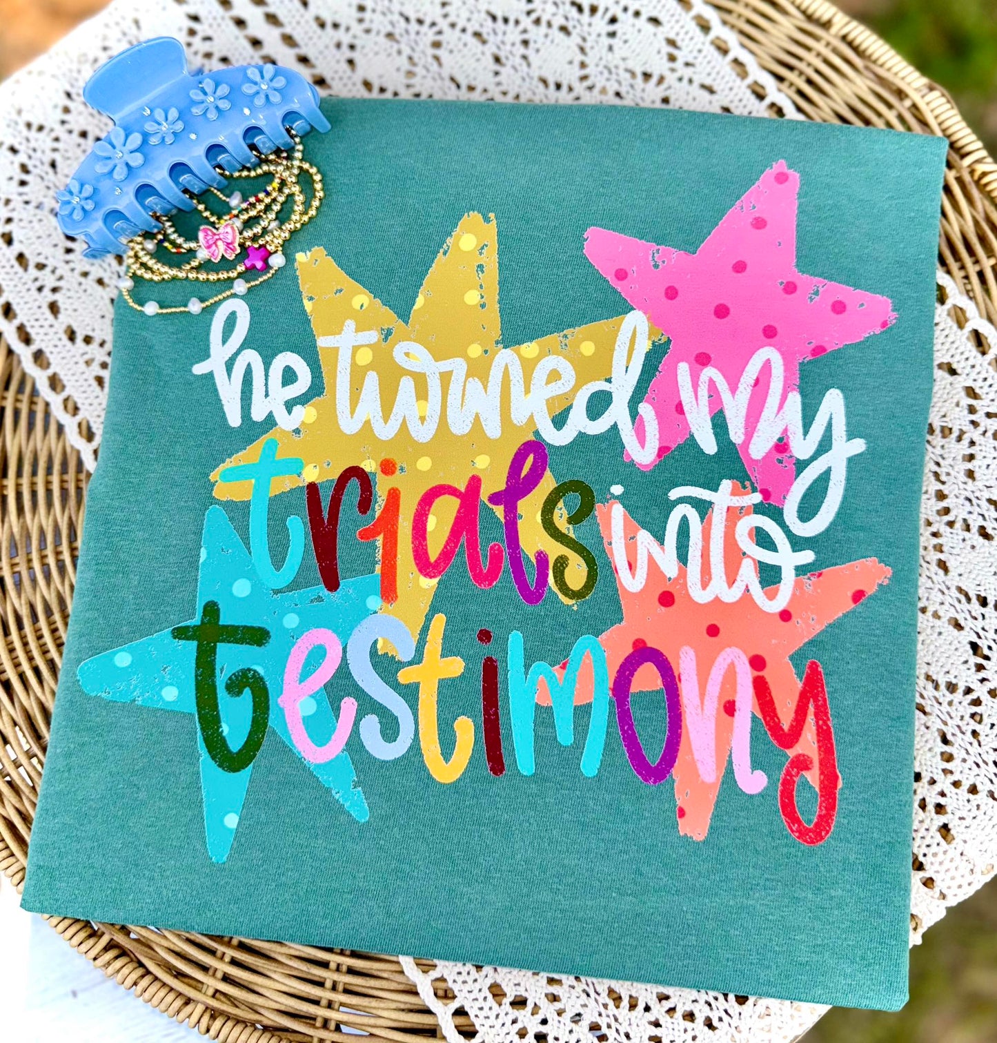 Trials into Testimony T-Shirt