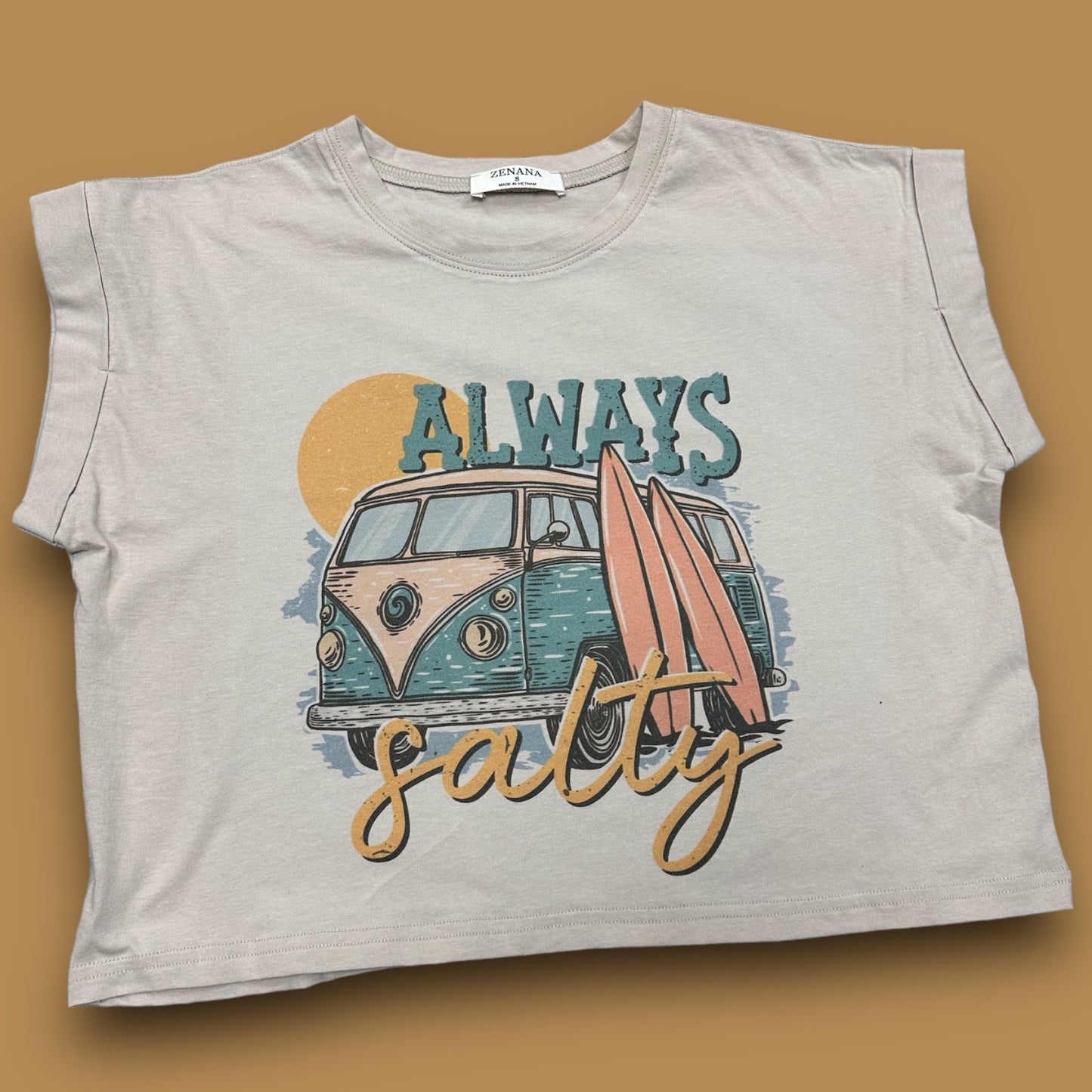 Always Salty Crop T-Shirt