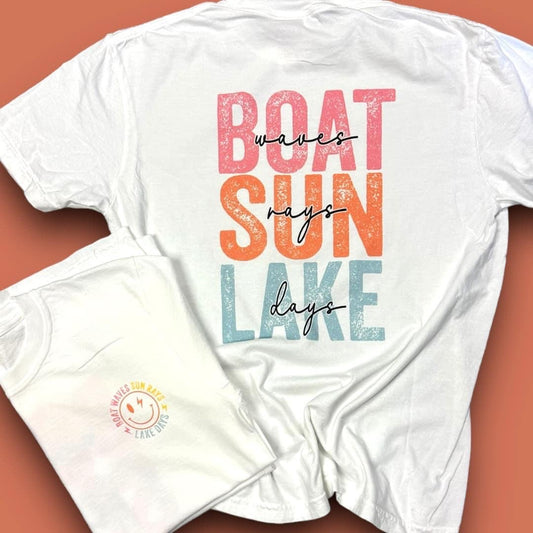 Boat Sun Lake Days T-Shirt