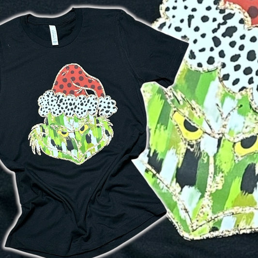 Green Man Paint Splatter T-Shirt