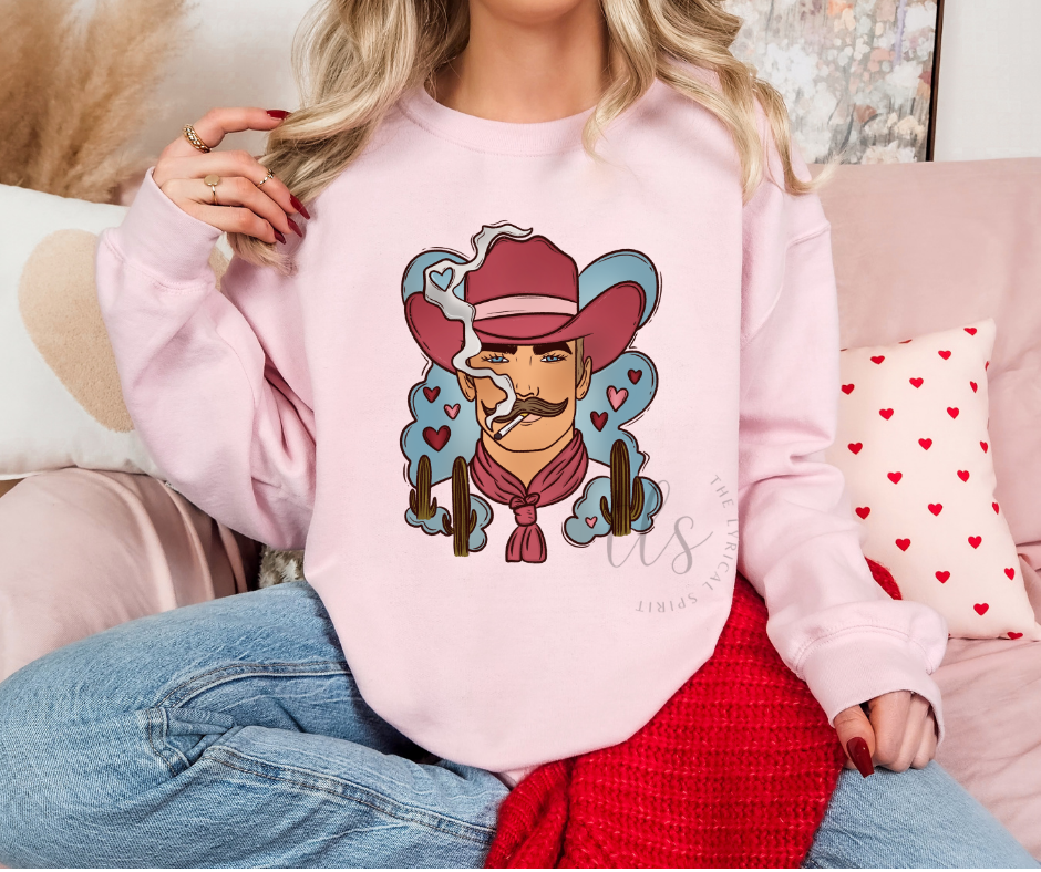Cowboy Valentine's Sweatshirt