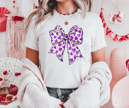 Heart Bow Valentine's T-Shirt