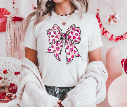 Heart Bow Valentine's T-Shirt