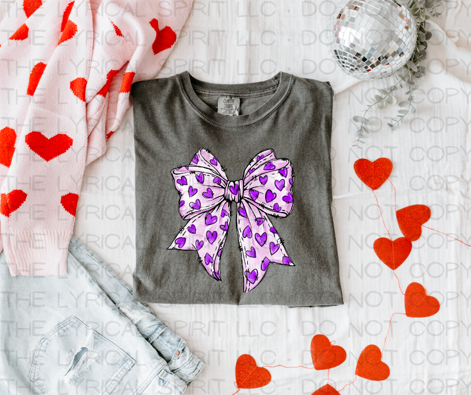 Heart Bow Valentine's T-Shirt