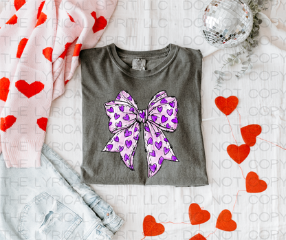 Heart Bow Valentine's T-Shirt
