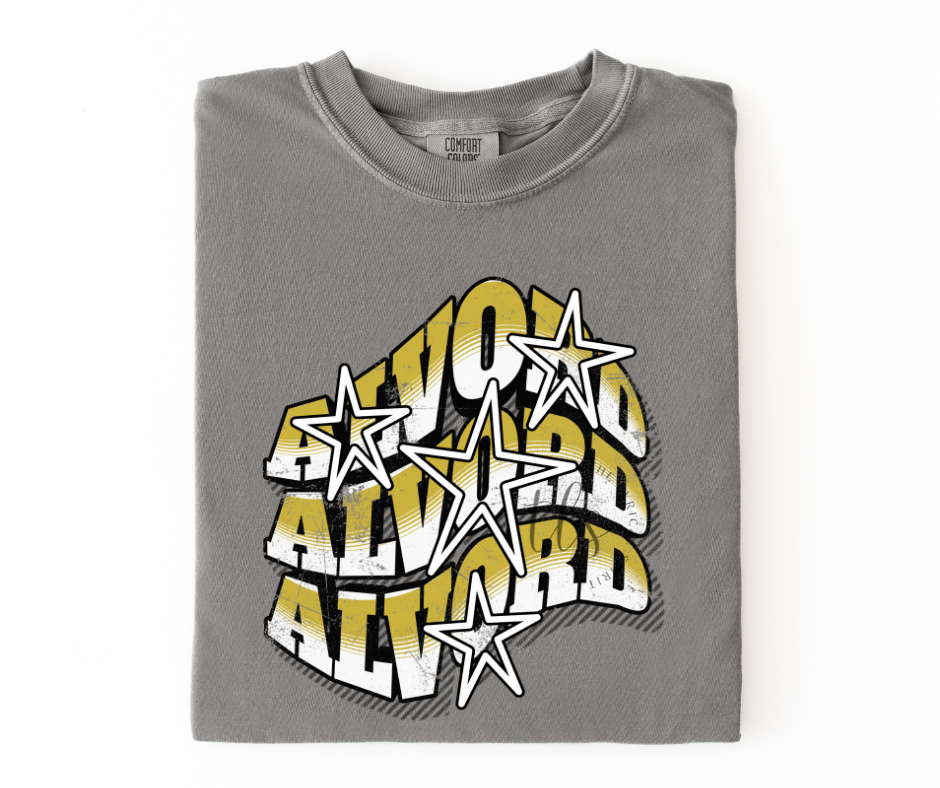 Alvord Wavy Stars Custom ExclusiveT-Shirt