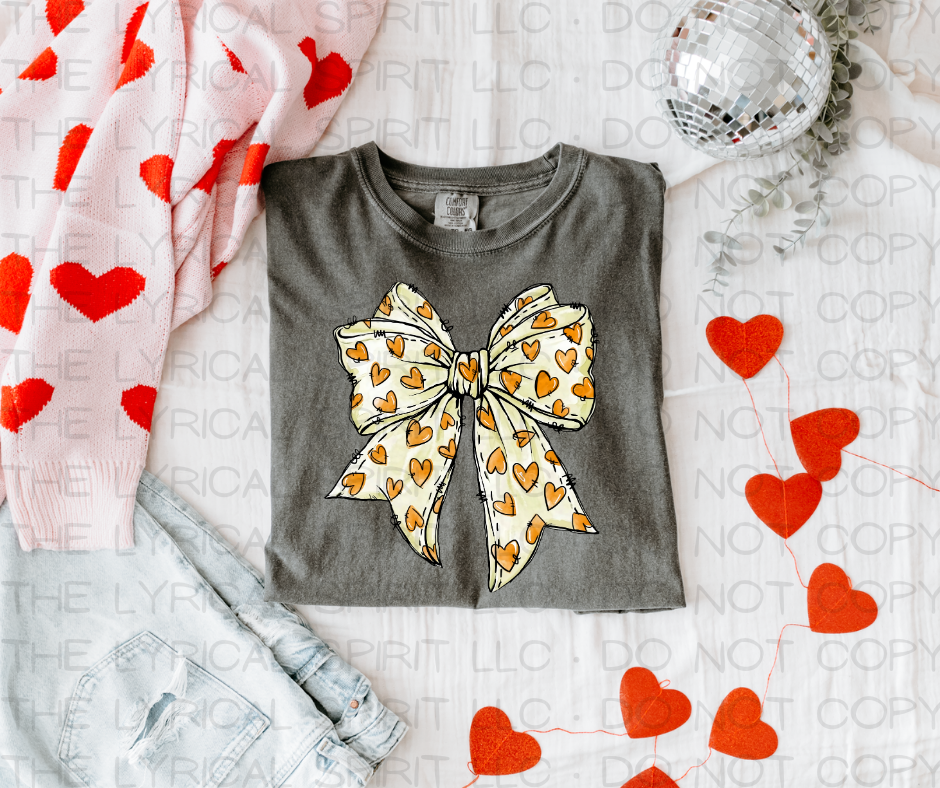 Heart Bow Valentine's T-Shirt