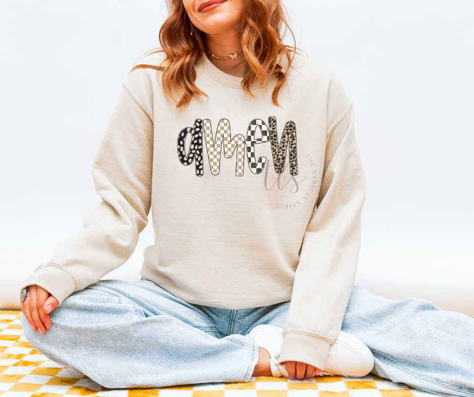 Amen Neutral Patterns Sweatshirt