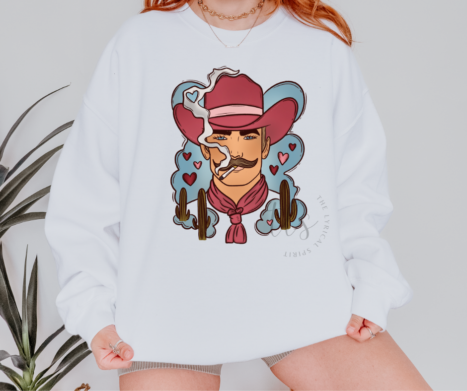 Cowboy Valentine's Sweatshirt