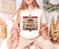 Distressed Vintage Christmas Tree T-Shirt