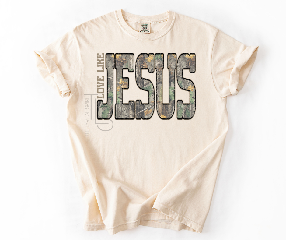 Love Like Jesus Camo T-Shirt
