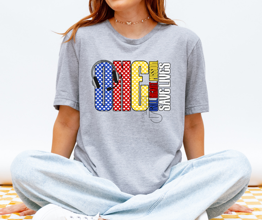 Exclusive Telecommunications Dispatcher Save Lives T-Shirt