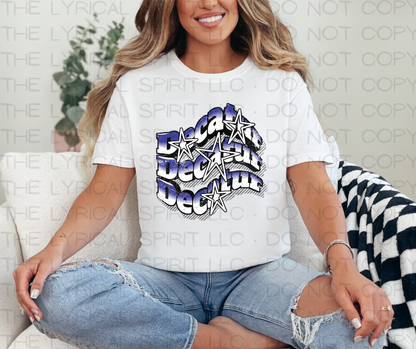 Decatur Wavy Stars Custom Exclusive T-Shirt