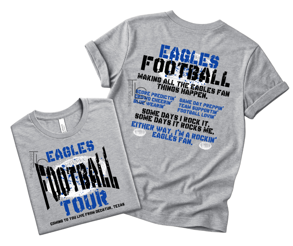 Eagles Football Tour Spirit Exclusive T-Shirt