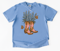 Cowgirl Boots Bouquet T-Shirt