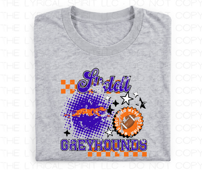 Sidell Greyhounds Football We've Got Spirit T-Shirt