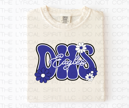 DHS Eagles Florals Custom Exclusive T-Shirt