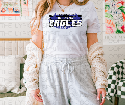 Decatur Eagles Stars Custom Exclusive T-Shirt