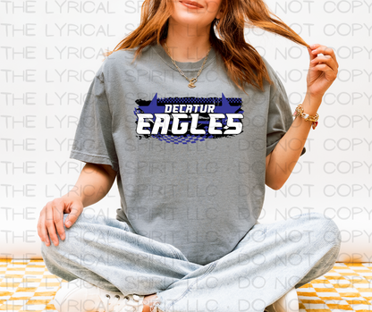 Decatur Eagles Stars Custom Exclusive T-Shirt