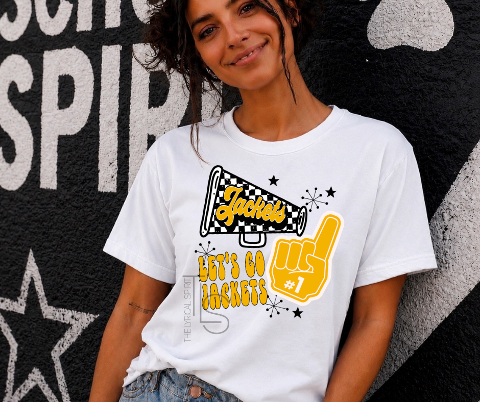 Let's Go Jackets Spirit T-Shirt