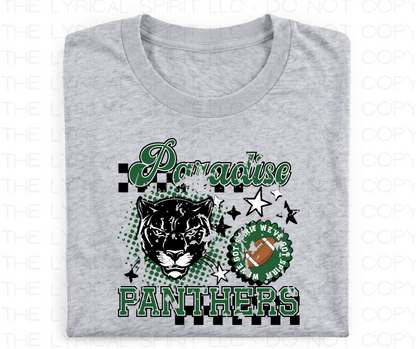 Paradise Panthers Football We've Got Spirit T-Shirt