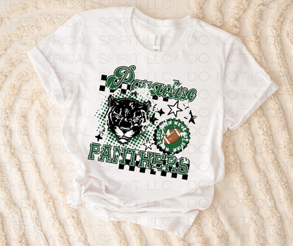 Paradise Panthers Football We've Got Spirit T-Shirt