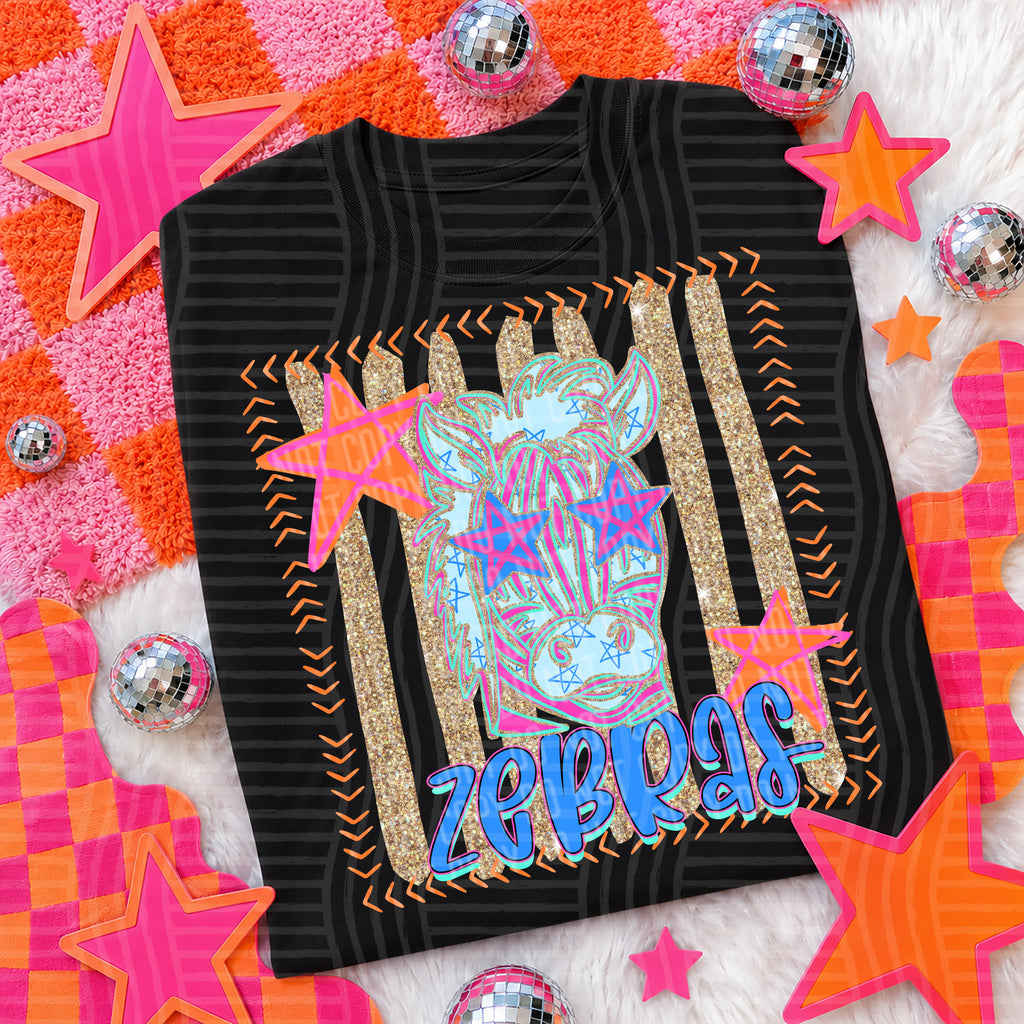 Neon Stars Mascot Spirit T-Shirt
