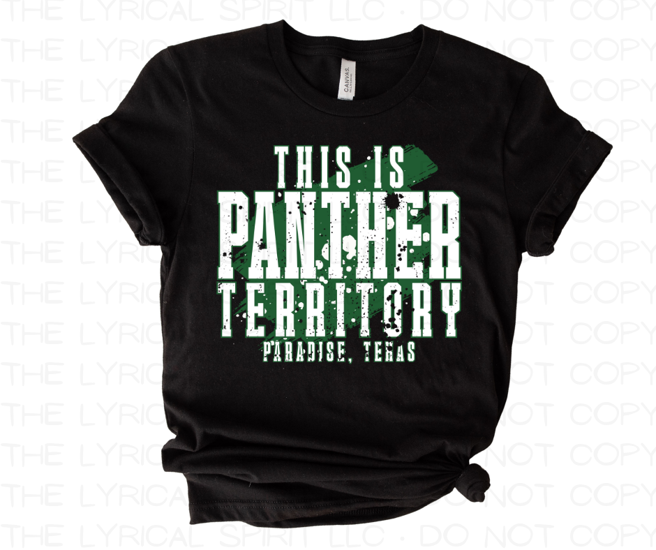 Paradise Panther Territory School Spirit T-Shirt