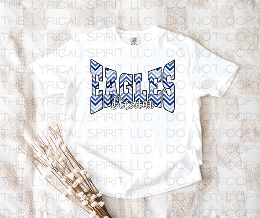 Exclusive Eagles Chevron T-Shirt