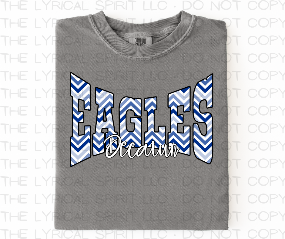 Eagles Chevron Custom Exclusive T-Shirt