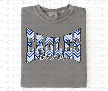 Exclusive Eagles Chevron T-Shirt