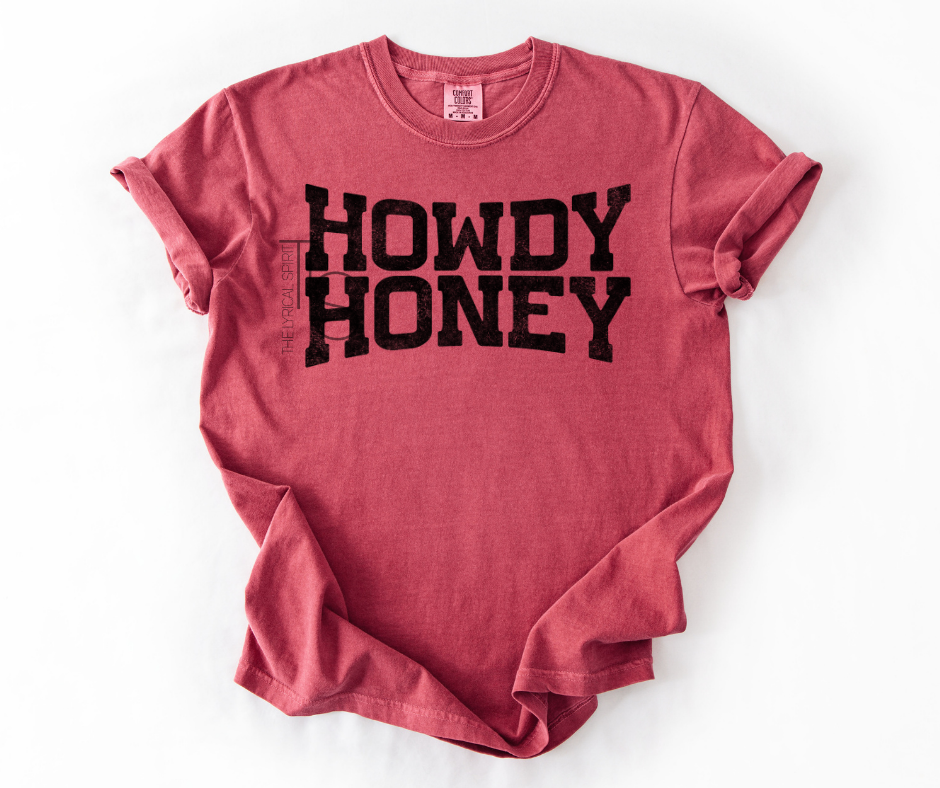 Howdy Honey Distressed T-Shirt