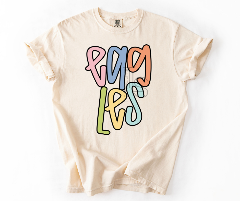 Eagles Colorful Custom Exclusive T-Shirt